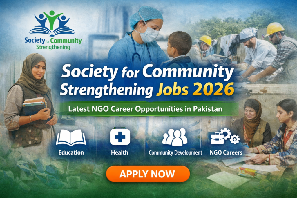 Society for Community Strengthening Jobs 2026