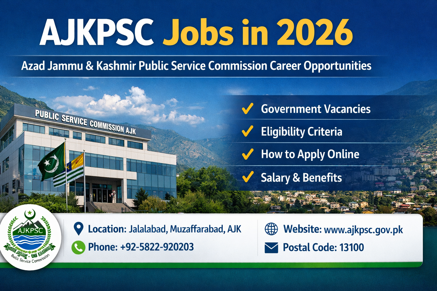 AJKPSC Jobs in 2026