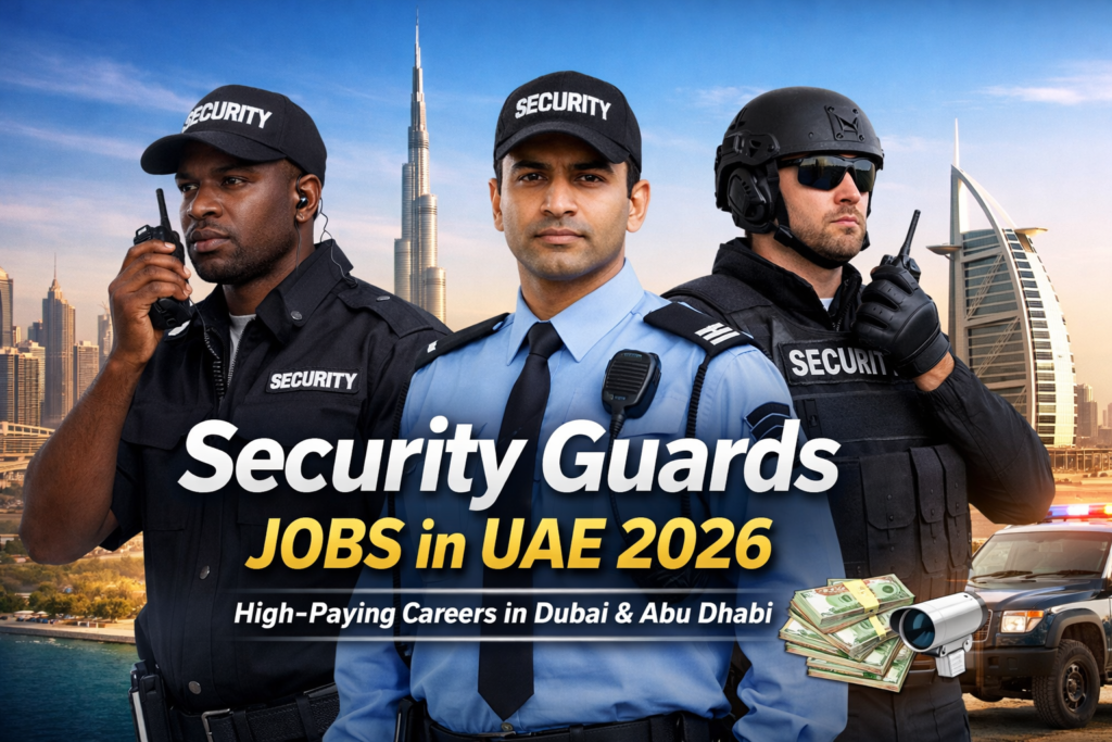 Security Guards JOBS in UAE 2026