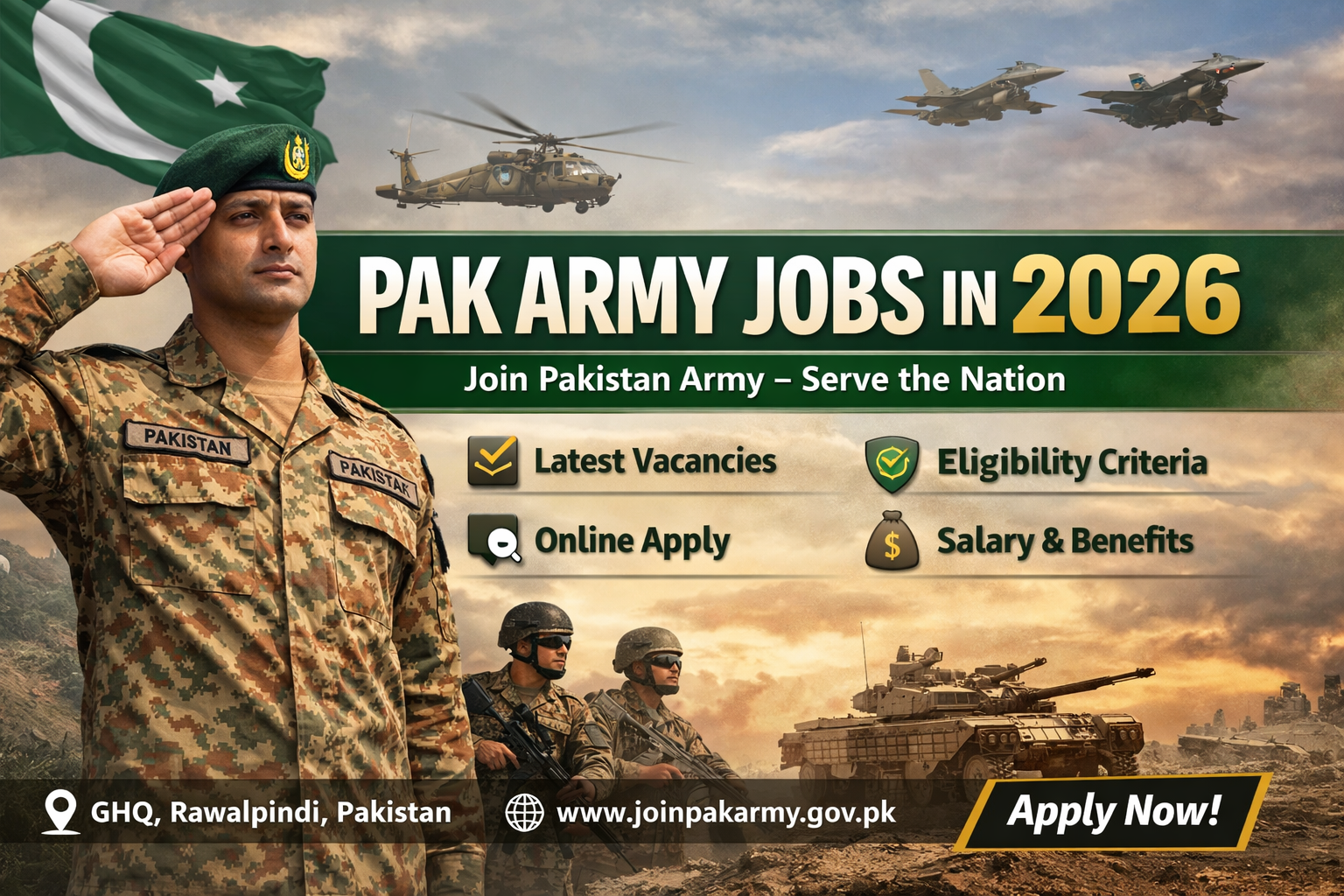 Pak Army Jobs in 2026