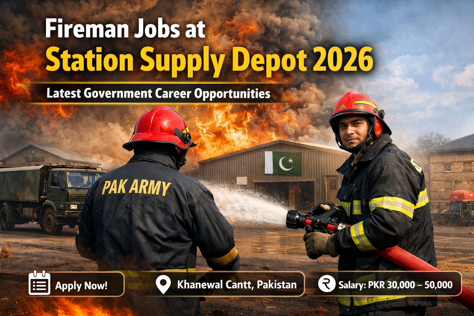 Fireman Jobs at Station Supply Depot