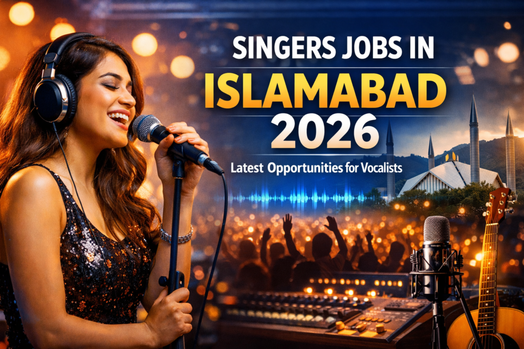 Singers Jobs in Islamabad 2026