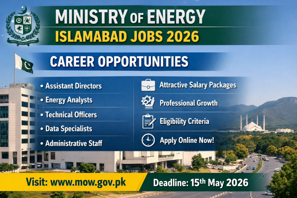 Ministry of Energy Islamabad Jobs 2026